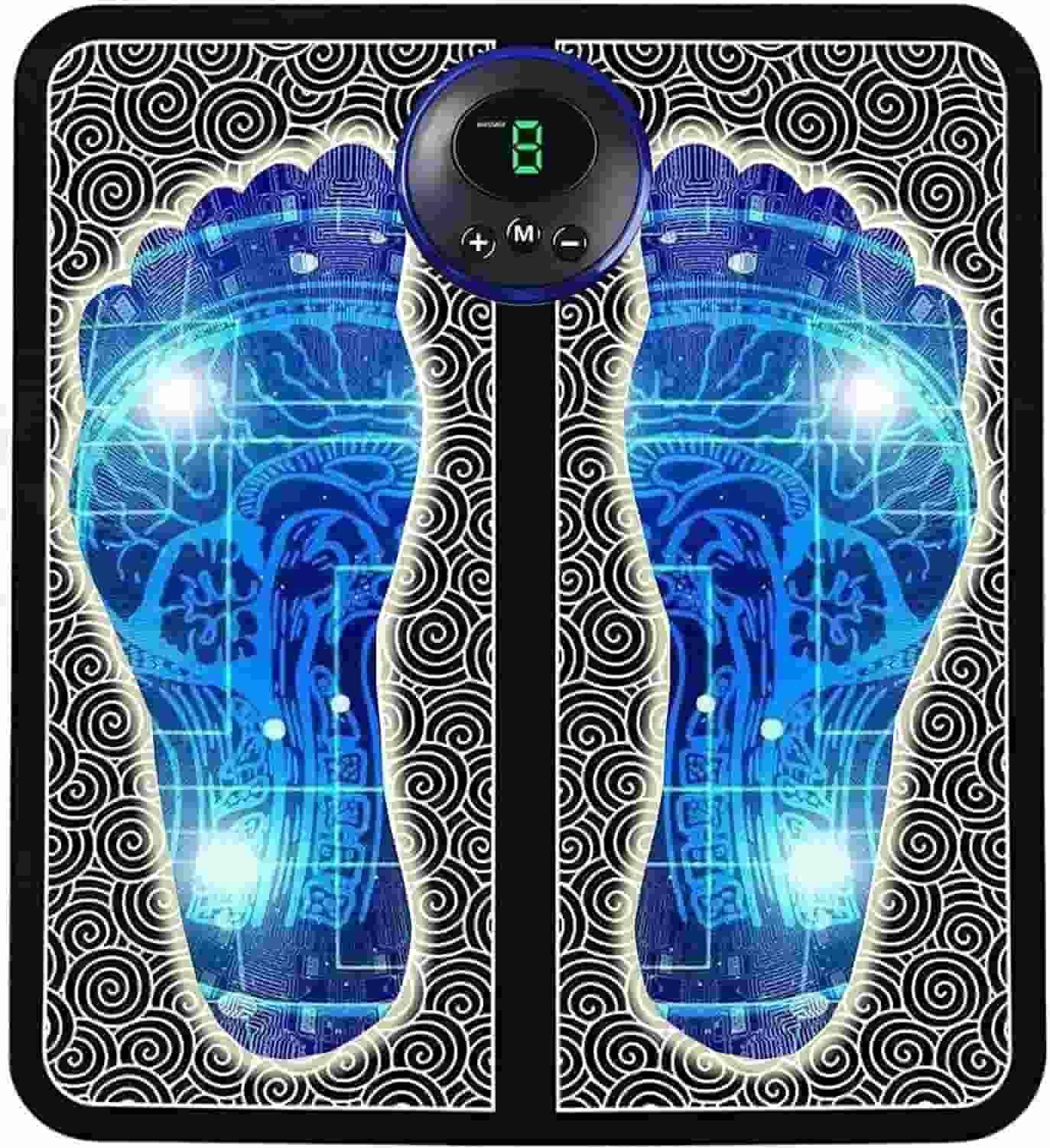 Vibrating Bubble Electric Ems Foot Massager Pad