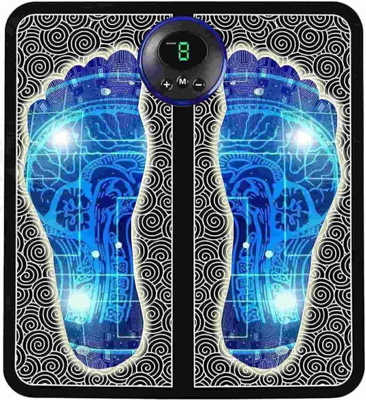 Vibrating Bubble Electric Ems Foot Massager Pad