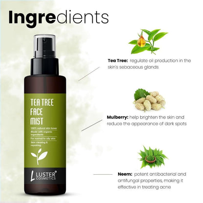 Tea Tree Face Mist 100 ML �(Pack of 2)