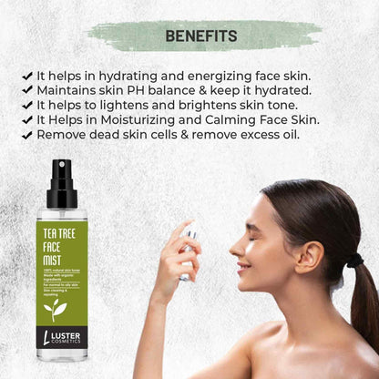 Tea Tree Face Mist 100 ML �(Pack of 2)
